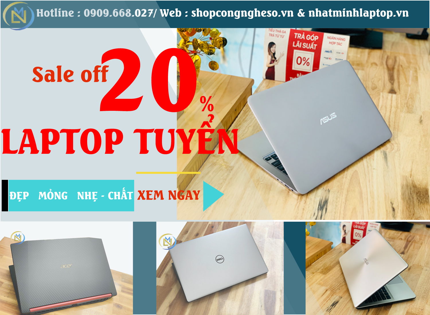 Laptop cũ giá rẻ quận Tân Bình