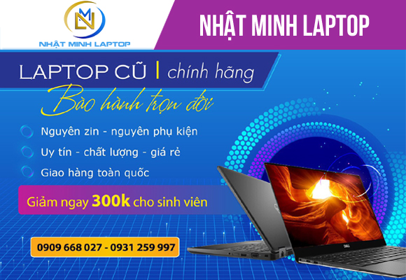 Laptop cũ giá rẻ Quận Gò Vấp